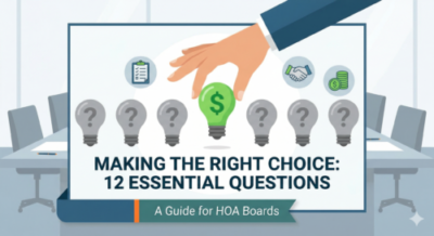 How to Vet an HOA Management Company: 12 Questions to Ask Before You Sign